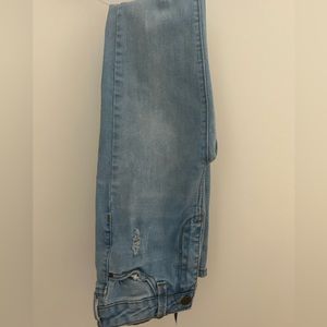 High rise jeans, light blue